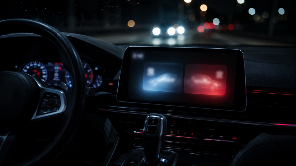 iPhone Lock Screen Live Activity and Dynamic Island showing current speed from the TripRank speedometer